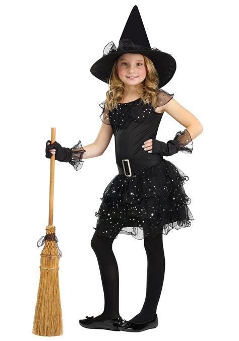 Glittering witch outfit